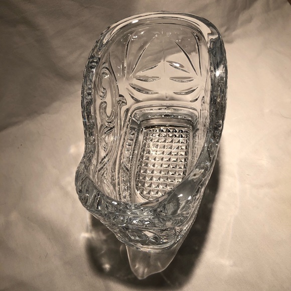 American Crystal Collection ‘Holiday Sleigh’ 24% Full Lead Crystal 7” - Picture 12 of 14